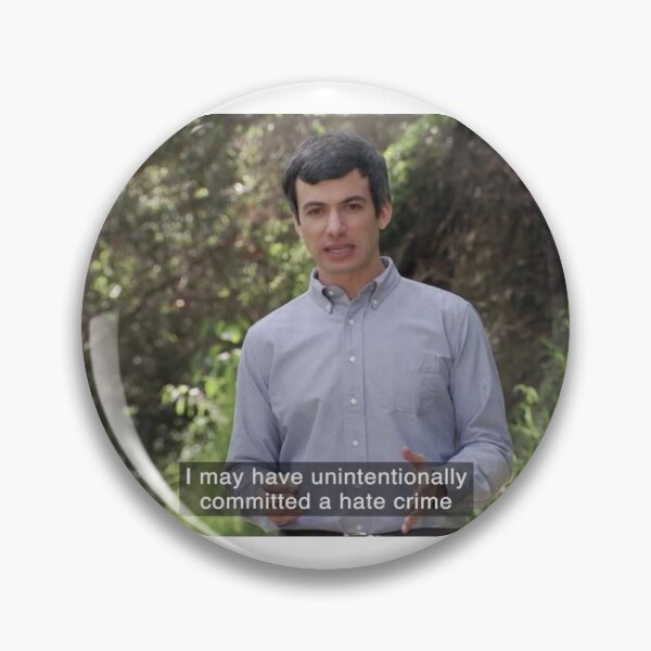 Item preview, Nathan Fielder confesses to a hate crime designed and sold by Lauren Kenney.