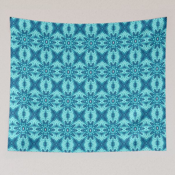 Item preview, 3d Light Blue pattern  designed and sold by Work of art Shop.