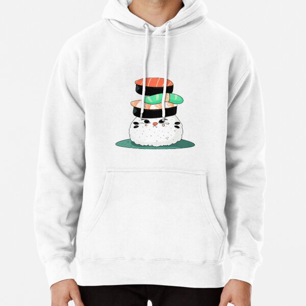sushi cat Pullover Hoodie