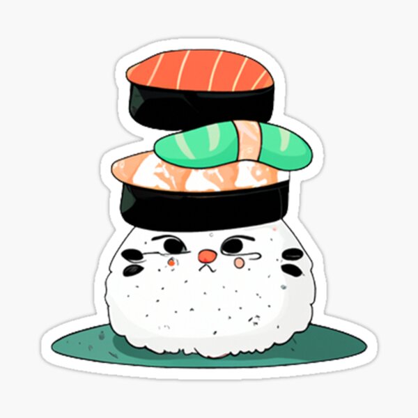 sushi cat Sticker