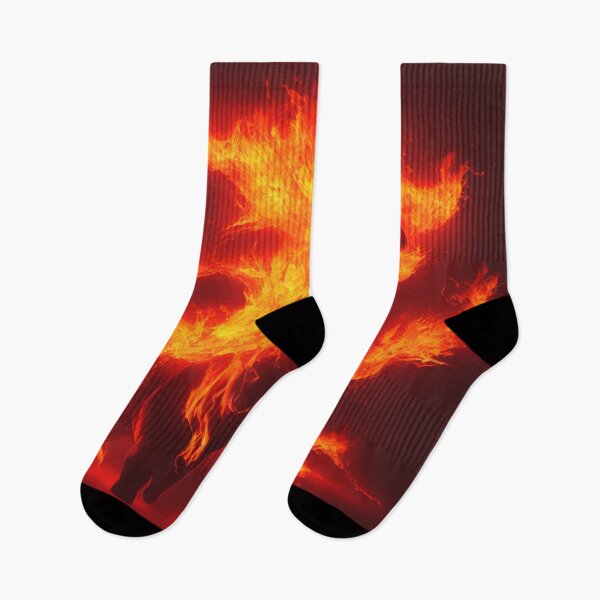 Item preview, Bull with a Body of Flames Digital Art designed and sold by DesignerKin.