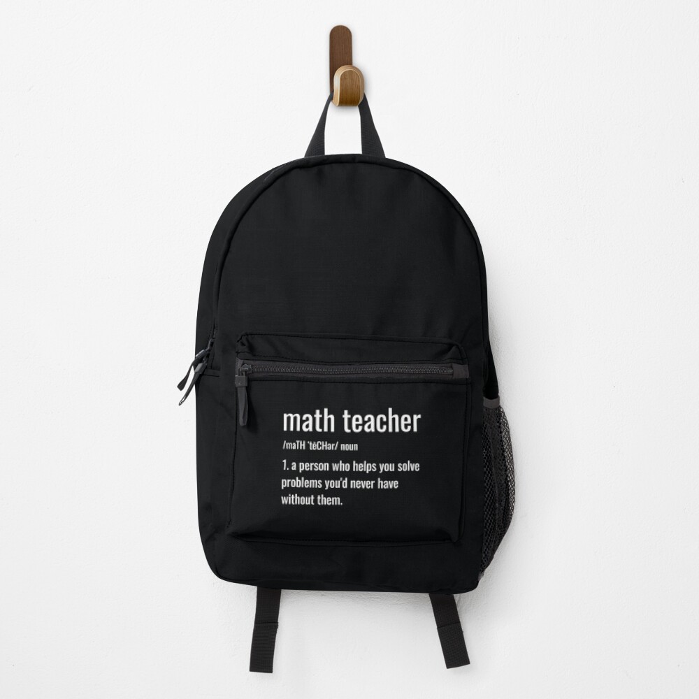 Item preview, Backpack designed and sold by MathVerge.