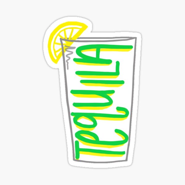Tequila Shot Sticker