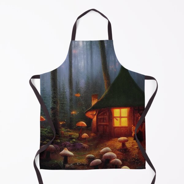 Item preview, Forest cabin with fairytale magic - Fantasy dream designed and sold by Monkyra.