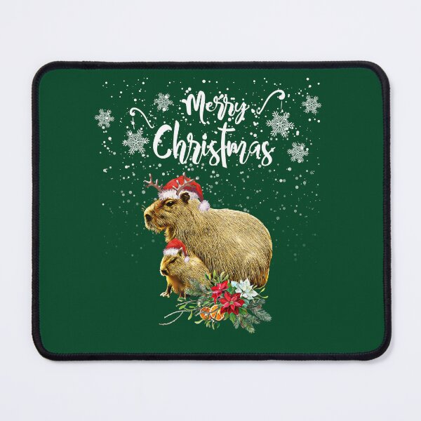 Item preview, Capybara Merry Christmas and Christmas composition and oranges! Cute capybara, Christmas sweater designed and sold by Collagedream.