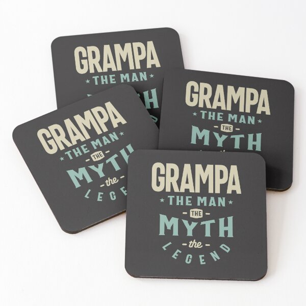Item preview, Grampa The Man The Myth The Legend - Dad and Grandpa designed and sold by cidolopez.