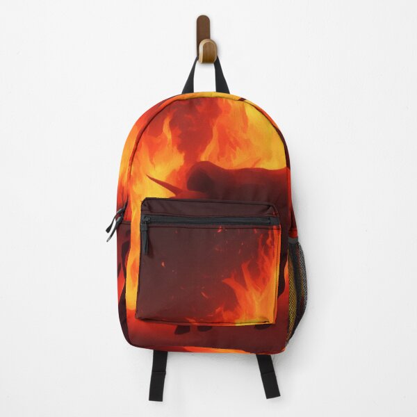 Item preview, Bulls with a Body of Red Flames Digital Art designed and sold by DesignerKin.