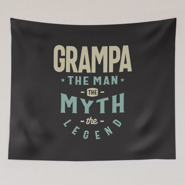 Item preview, Grampa The Man The Myth The Legend - Dad and Grandpa designed and sold by cidolopez.