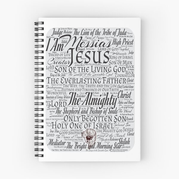 Item preview, All the Names of Jesus - Christian, Faith, Bible Verses Scriptures, The Name Above All Names - Genesis, Revelations, Colossians, John 3:16, Matthew 16:16, Isaiah 40:2 designed and sold by zicutza.