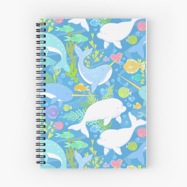 Item preview, Narwhale and Beluga  designed and sold by Silver Steer Design.