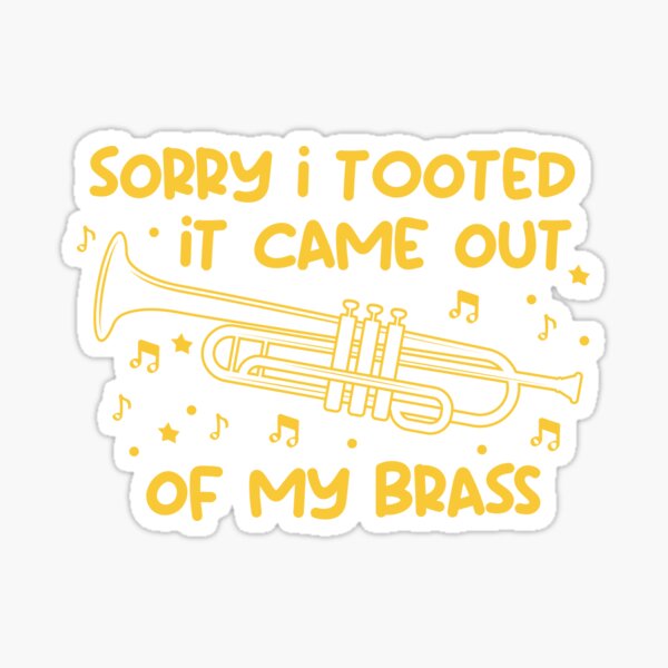 Trumpet Quote Stickers for Sale | Redbubble