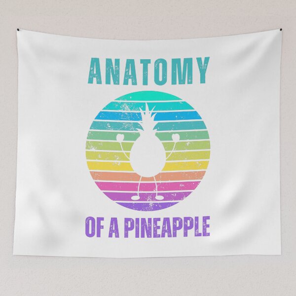 Item preview, Anatomy Of A Pineapple designed and sold by ArtemisDesignss.