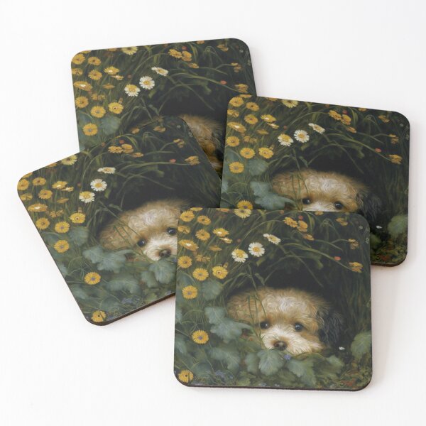 Item preview, Cute Dog Art Print, for Display and Wear designed and sold by BeaconMarketing.