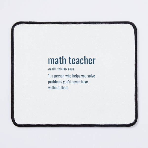 Item preview, Funny Math Teacher Joke - The teacher with the most problems in the entire school.  designed and sold by MathVerge.