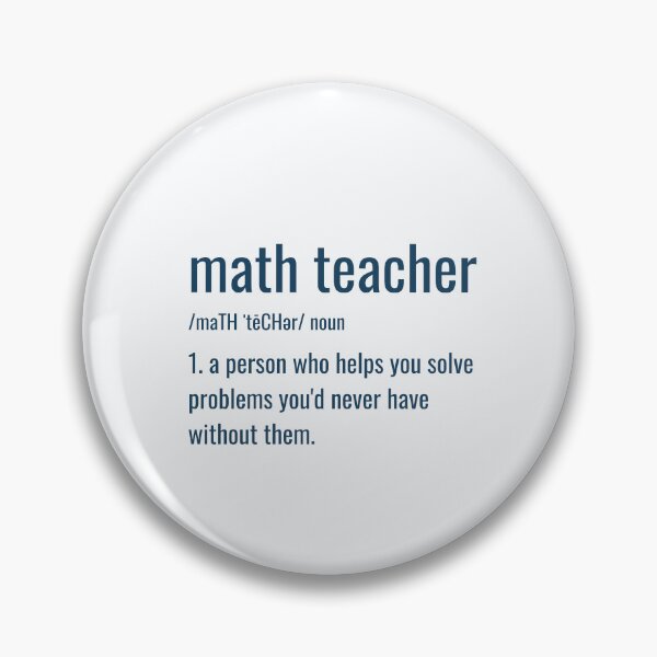 Item preview, Funny Math Teacher Joke - The teacher with the most problems in the entire school.  designed and sold by MathVerge.