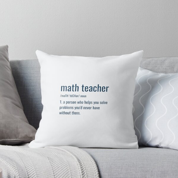 Item preview, Funny Math Teacher Joke - The teacher with the most problems in the entire school.  designed and sold by MathVerge.