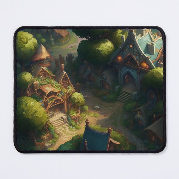 Item preview, Fairytale village - Fantasy dream designed and sold by Monkyra.