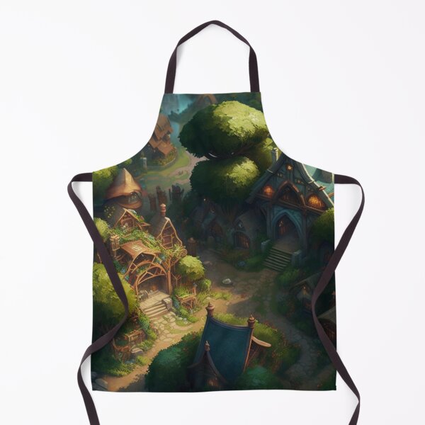 Item preview, Fairytale village - Fantasy dream designed and sold by Monkyra.