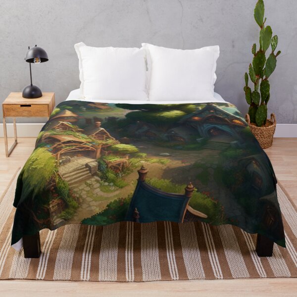 Item preview, Fairytale village - Fantasy dream designed and sold by Monkyra.