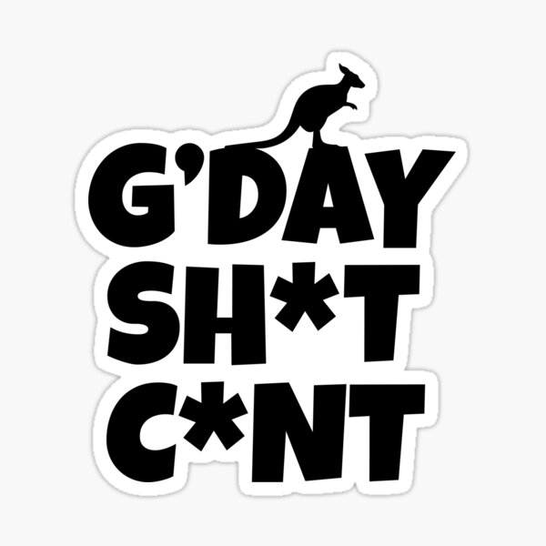 Item preview, Funny G'day Mate Aussie Souvenirs Funny Australian Gifts designed and sold by JackCurtis1991.