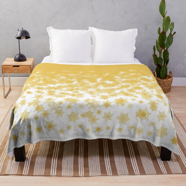 Item preview, Blizzard - Golden snowflakes designed and sold by illustratious.