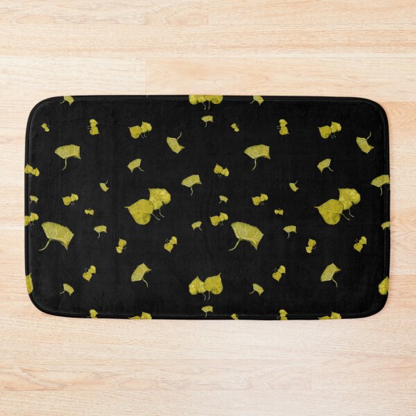 Item preview, Green leaves a seamless pattern watercolor black designed and sold by Yana Mustafina | Boho Soulful Designs.