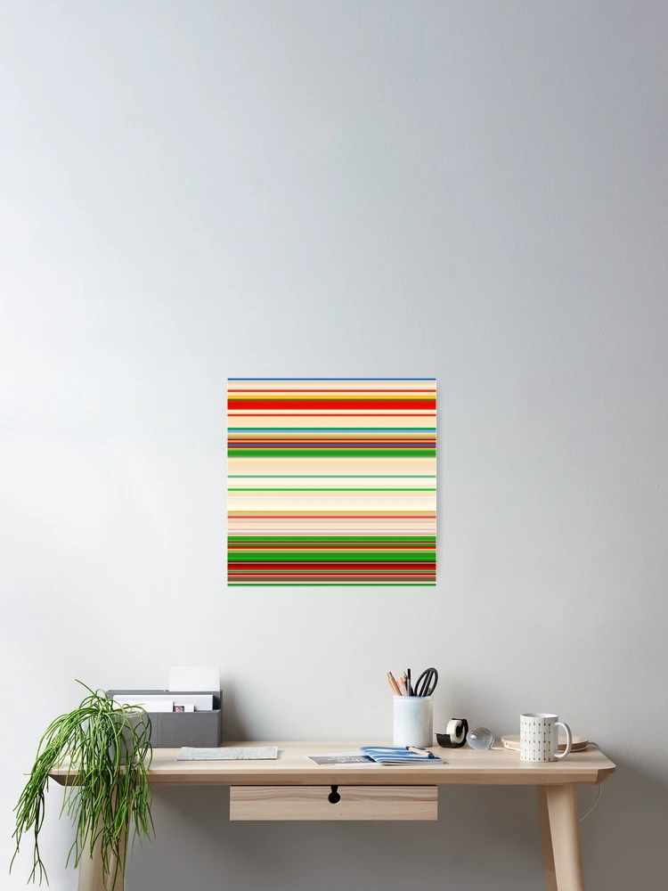 Thumbnail 2 of 3, Poster, Colourful pattern designed and sold by Lessonsprint.