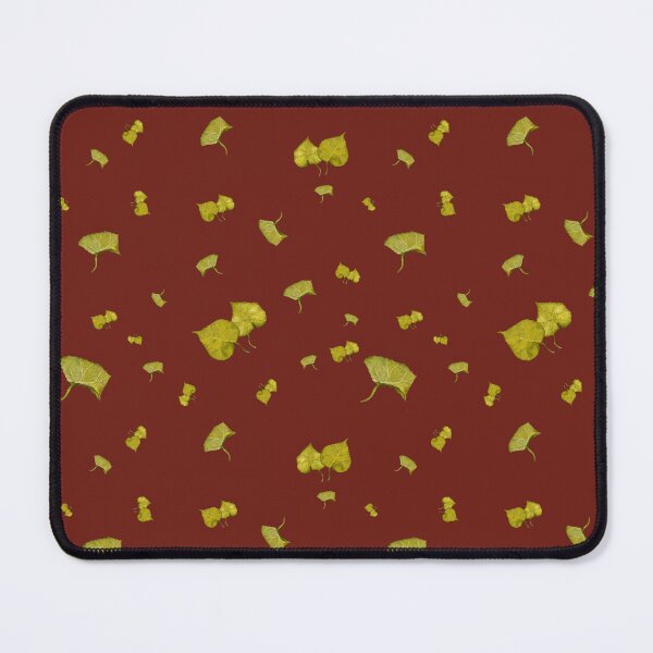 Item preview, Green leaves a seamless pattern watercolor red designed and sold by Yana Mustafina | Boho Soulful Designs.