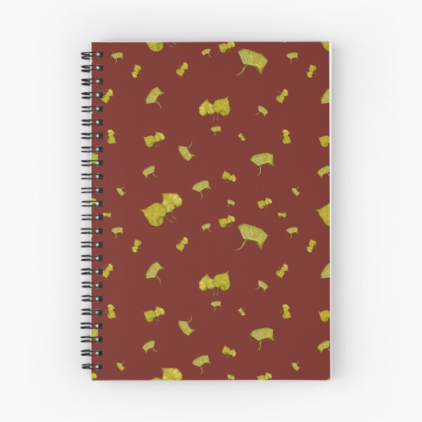 Item preview, Green leaves a seamless pattern watercolor red designed and sold by Yana Mustafina | Boho Soulful Designs.