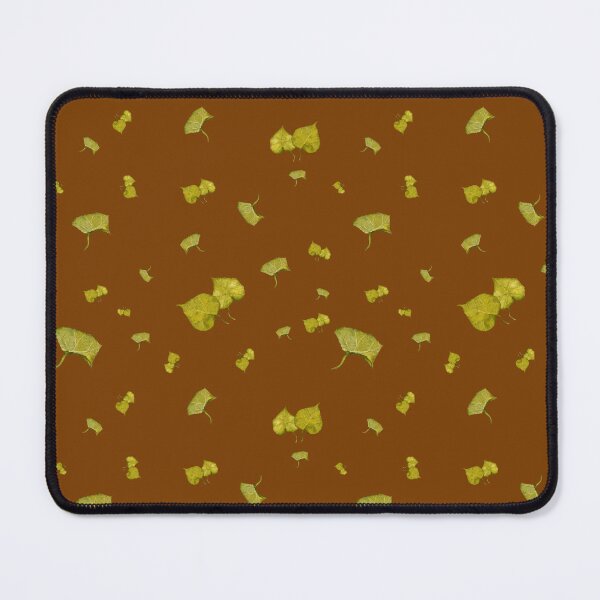 Item preview, Green leaves a seamless pattern watercolor ocher designed and sold by Yana Mustafina | Boho Soulful Designs.