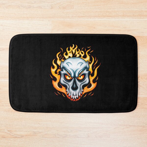 Item preview, Cool Flaming Skull designed and sold by Trace1234.