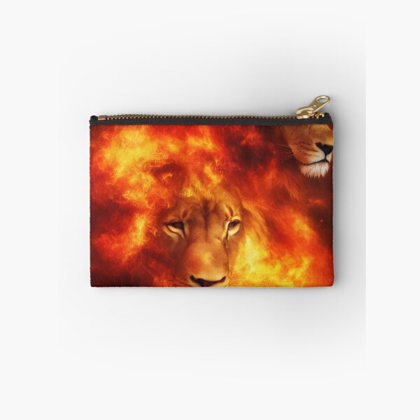 Item preview, Lions with a Body of Flames Digital Art designed and sold by DesignerKin.