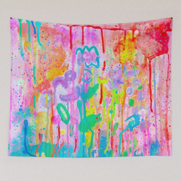 Item preview, Dripping Bouquet in Spring designed and sold by ArtbyLaurenLiz.