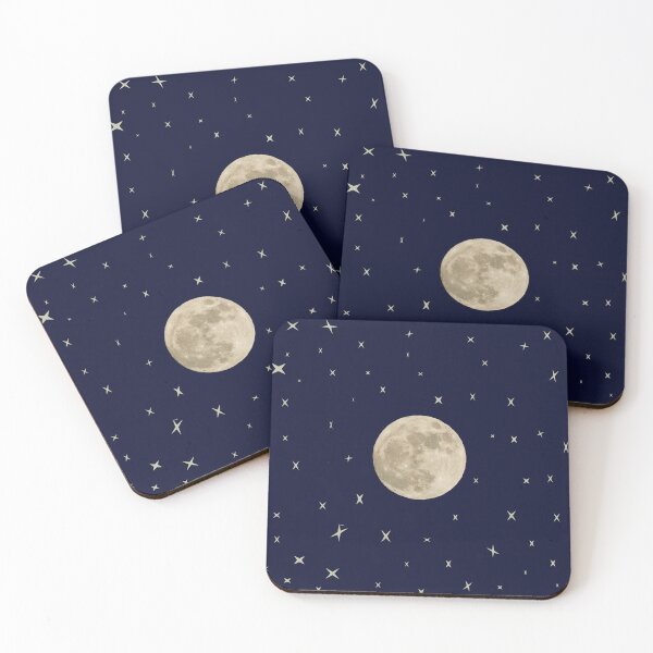 Item preview, MOON AND STARS DESING designed and sold by merry marley.