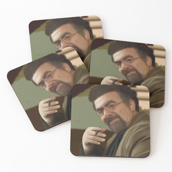 Item preview, Artie Nielsen portrait painting fan art designed and sold by Lumen Nyx Art.