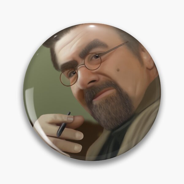 Item preview, Artie Nielsen portrait painting fan art designed and sold by Lumen Nyx Art.
