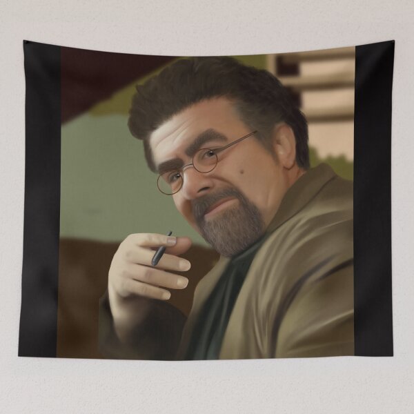 Item preview, Artie Nielsen portrait painting fan art designed and sold by Lumen Nyx Art.