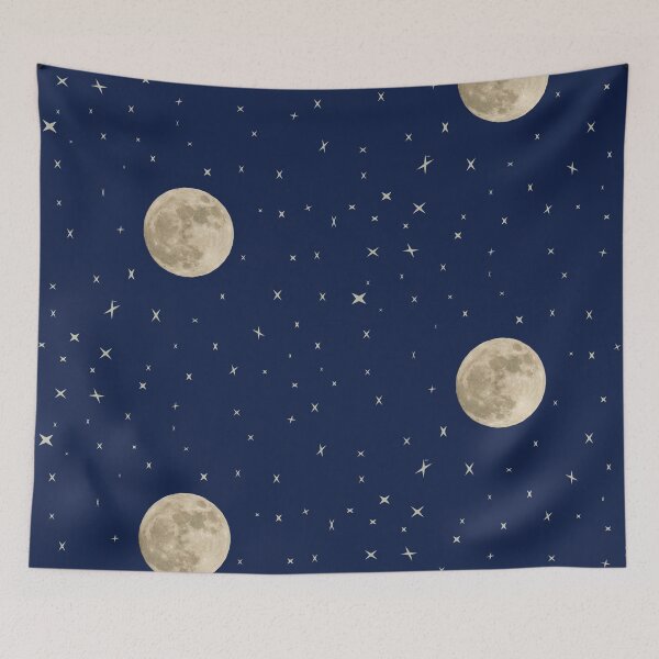 Item preview, MOON AND STARS DESING designed and sold by merry marley.