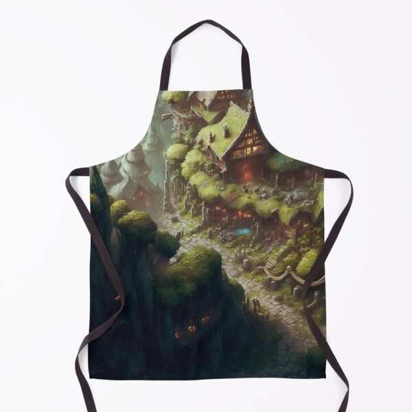 Item preview, Fairytale village - Fantasy dream designed and sold by Monkyra.