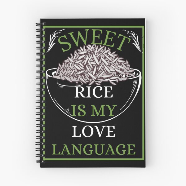 Item preview, SWEET RICE IS MY LOVE LANGUAGE 3 designed and sold by MoorCT522.
