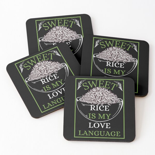 Item preview, SWEET RICE IS MY LOVE LANGUAGE 3 designed and sold by MoorCT522.