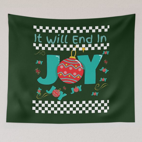 Item preview, Cute  Christmas Tshirt Will End In Joy designed and sold by Rodellina.