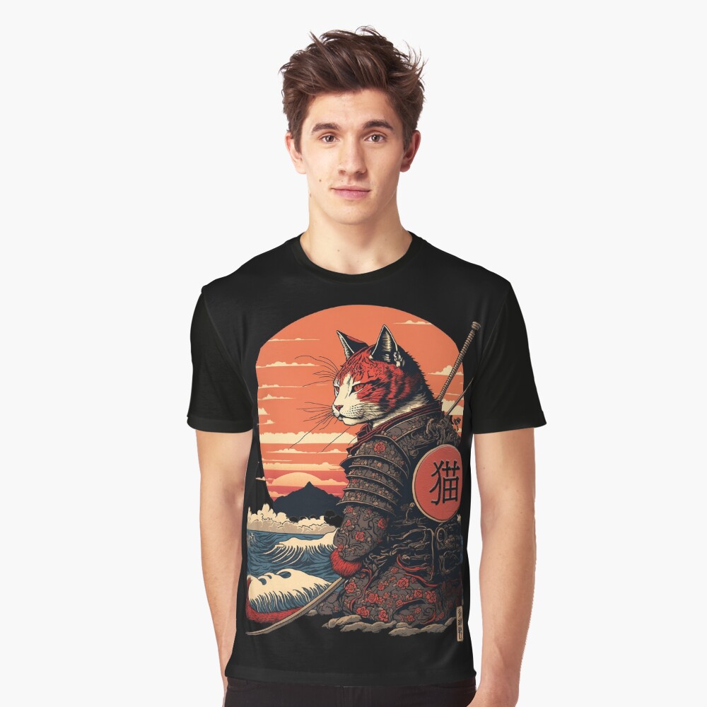 Item preview, Graphic T-Shirt designed and sold by TheSamuraiCat.