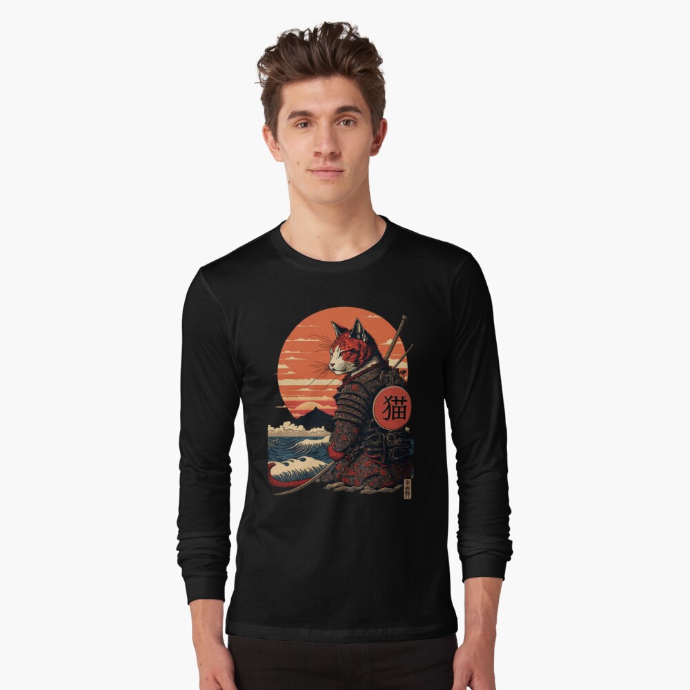 Item preview, Long Sleeve T-Shirt designed and sold by TheSamuraiCat.