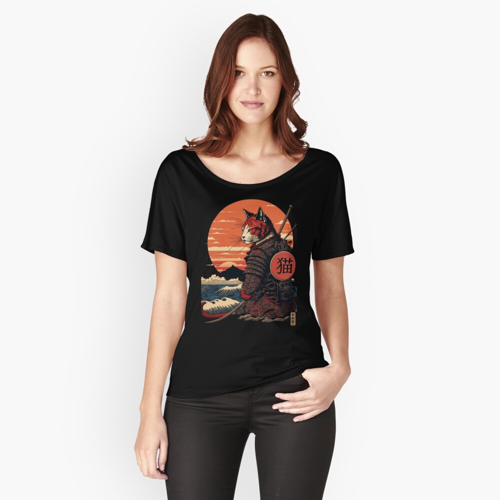 Item preview, Relaxed Fit T-Shirt designed and sold by TheSamuraiCat.