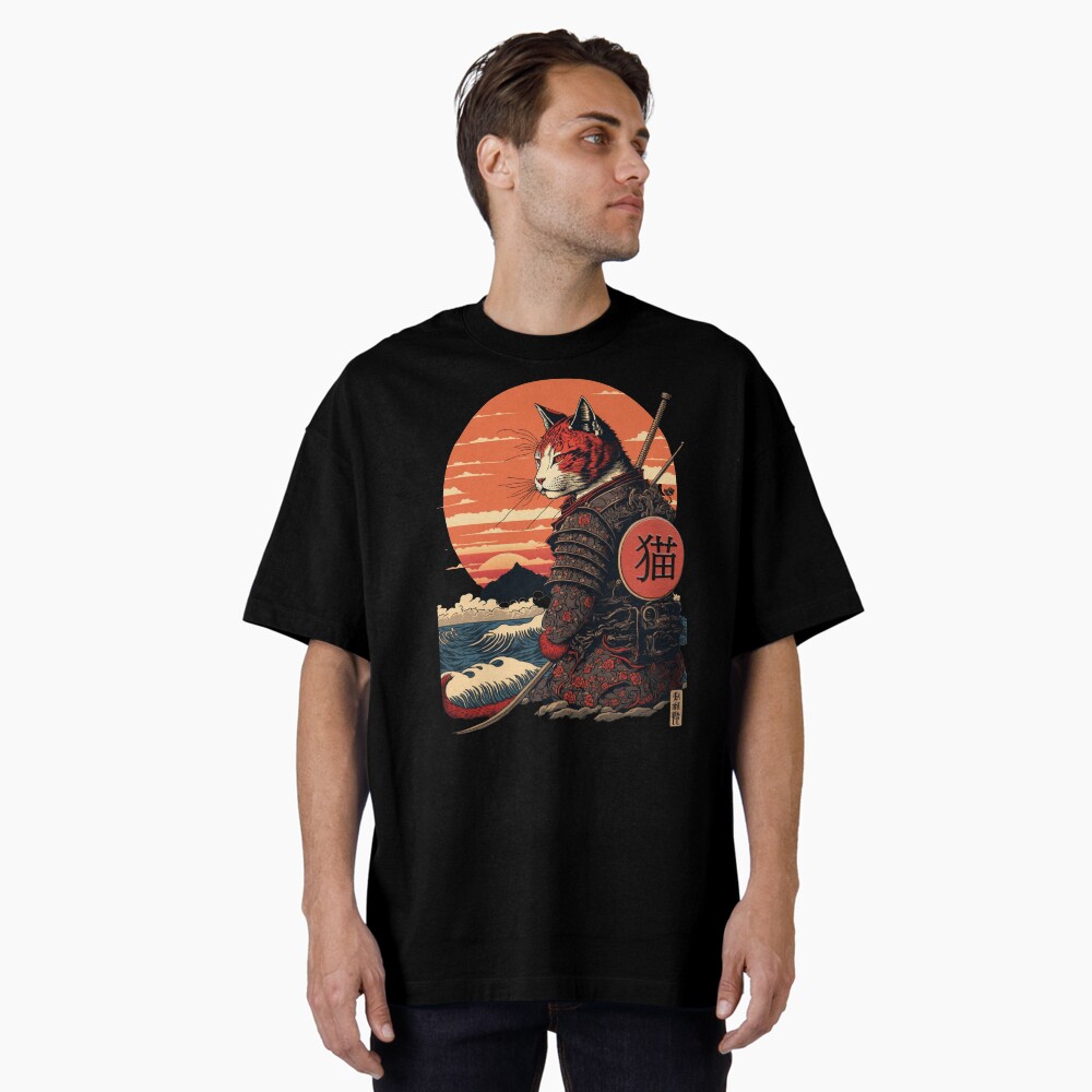 Item preview, Oversized T-Shirt designed and sold by TheSamuraiCat.
