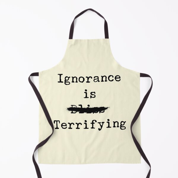 Item preview, Ignorance is Bliss Terrifying Justice Freedom Enlightenment Philosophy Awakened Mind designed and sold by AstralRadiance.