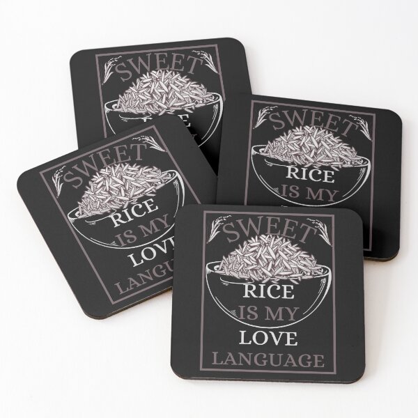 Item preview, SWEET RICE IS MY LOVE LANGUAGE 4 designed and sold by MoorCT522.