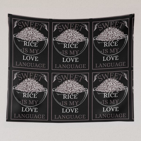 Item preview, SWEET RICE IS MY LOVE LANGUAGE 4 designed and sold by MoorCT522.