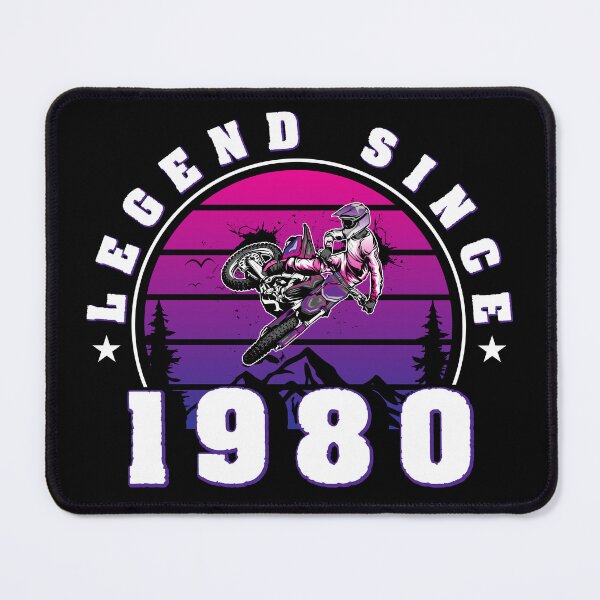 Item preview, 43 Years Old Birthday Motocross Legend Since 1980 designed and sold by starider.